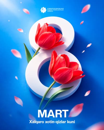 8-mart — Xalqaro xotin-qizlar kuni 