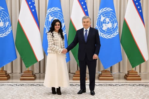 President of Uzbekistan discusses tourism cooperation priorities with UN Tourism Secretary-General