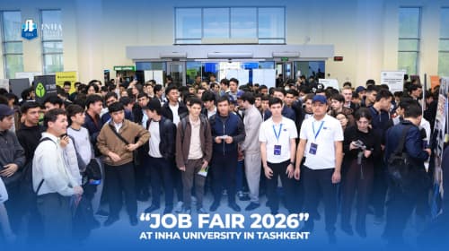 Toshkent shahridagi Inha Universitetida “Job Fair 2026” bo‘lib o‘tdi