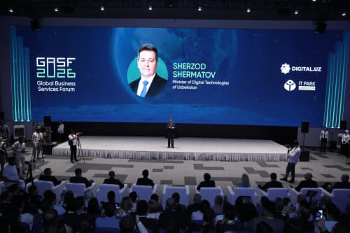 Форум GBSF 2026 в Ташкенте стал площадкой для обсуждения перспектив глобальных бизнес-услуг и искусственного интеллекта