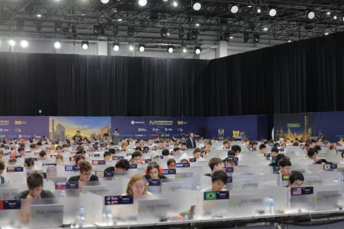 The second day of the 38th International Olympiad in Informatics has begun