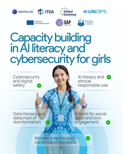 How prepared are young women to navigate the opportunities of artificial intelligence and the digital environment, while protecting themselves from and managing existing digital risks?