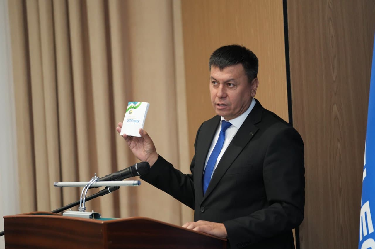 Yangi tahrirdagi O‘zbekiston Respublikasi Konstitutsiyasi mazmun-mohiyatiga bag‘ishlangan o‘quv seminari tashkil etildi