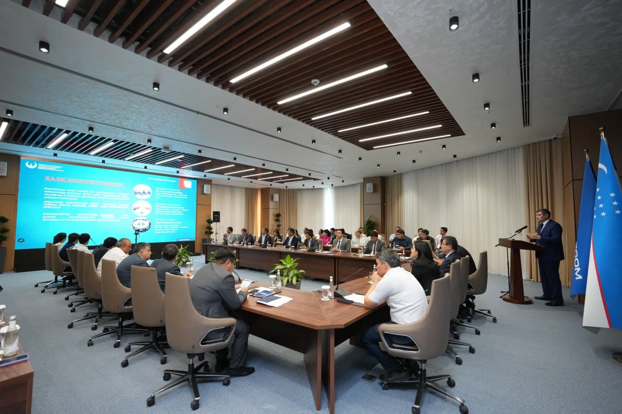 Yangi tahrirdagi O‘zbekiston Respublikasi Konstitutsiyasi mazmun-mohiyatiga bag‘ishlangan o‘quv seminari tashkil etildi