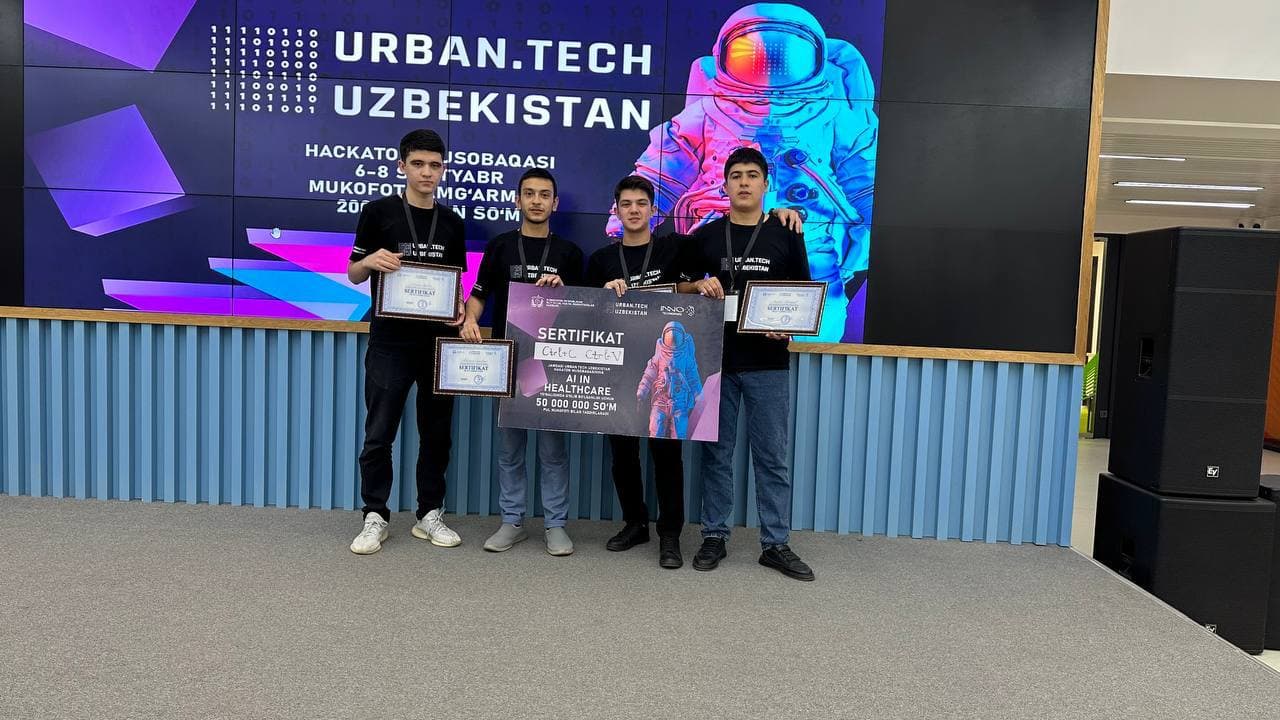 Toshkentda “URBAN.TECH UZBEKISTAN 23” xakaton musobaqasi tashkil etildi