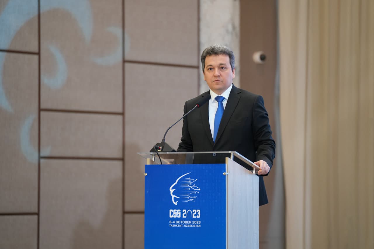 Raqamli texnologiyalar vaziri “Kiberxavfsizlik sammiti – Markaziy Yevroosiyo, CSS 2023” konferensiyasida ishtirok etdi