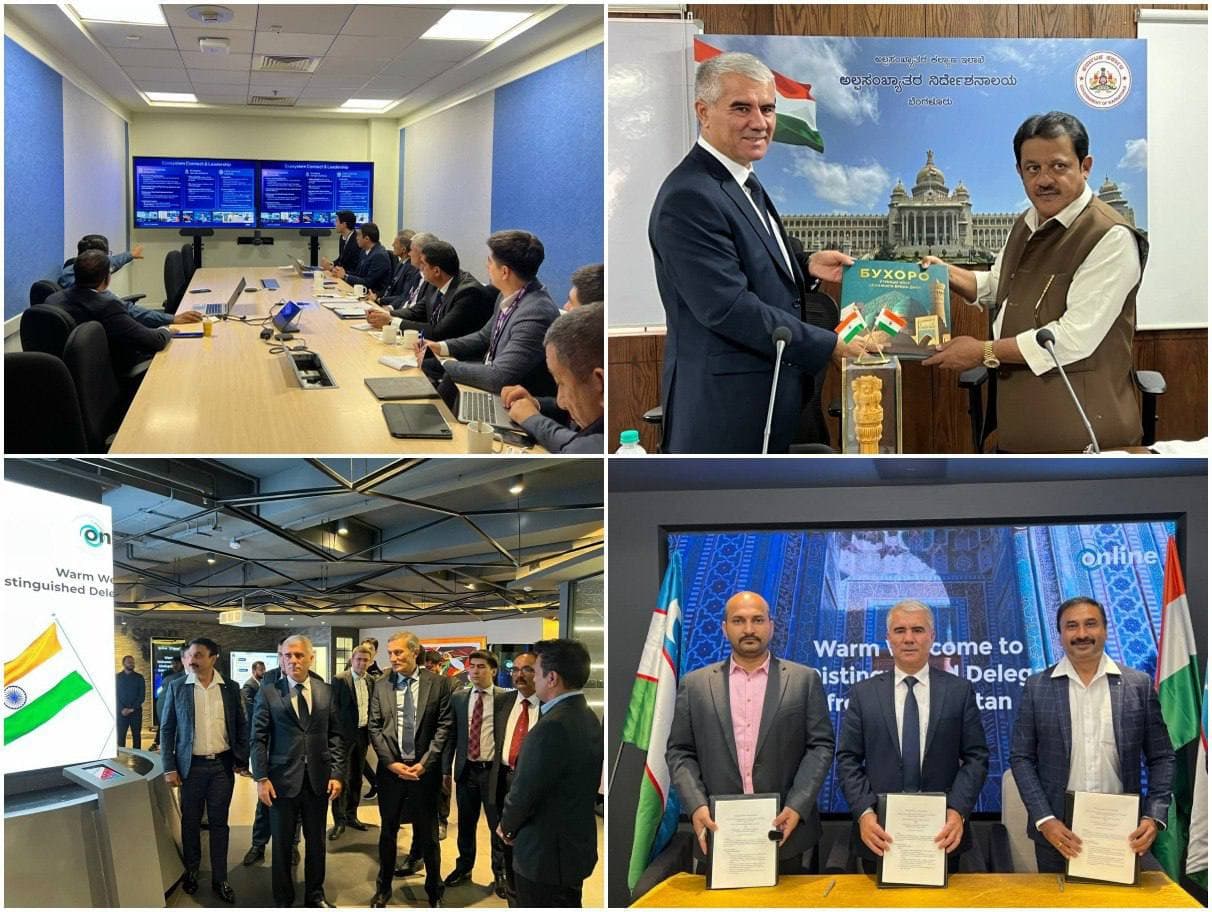 Hindistonga tashrif doirasida bir nechta memorandumlar imzolandi