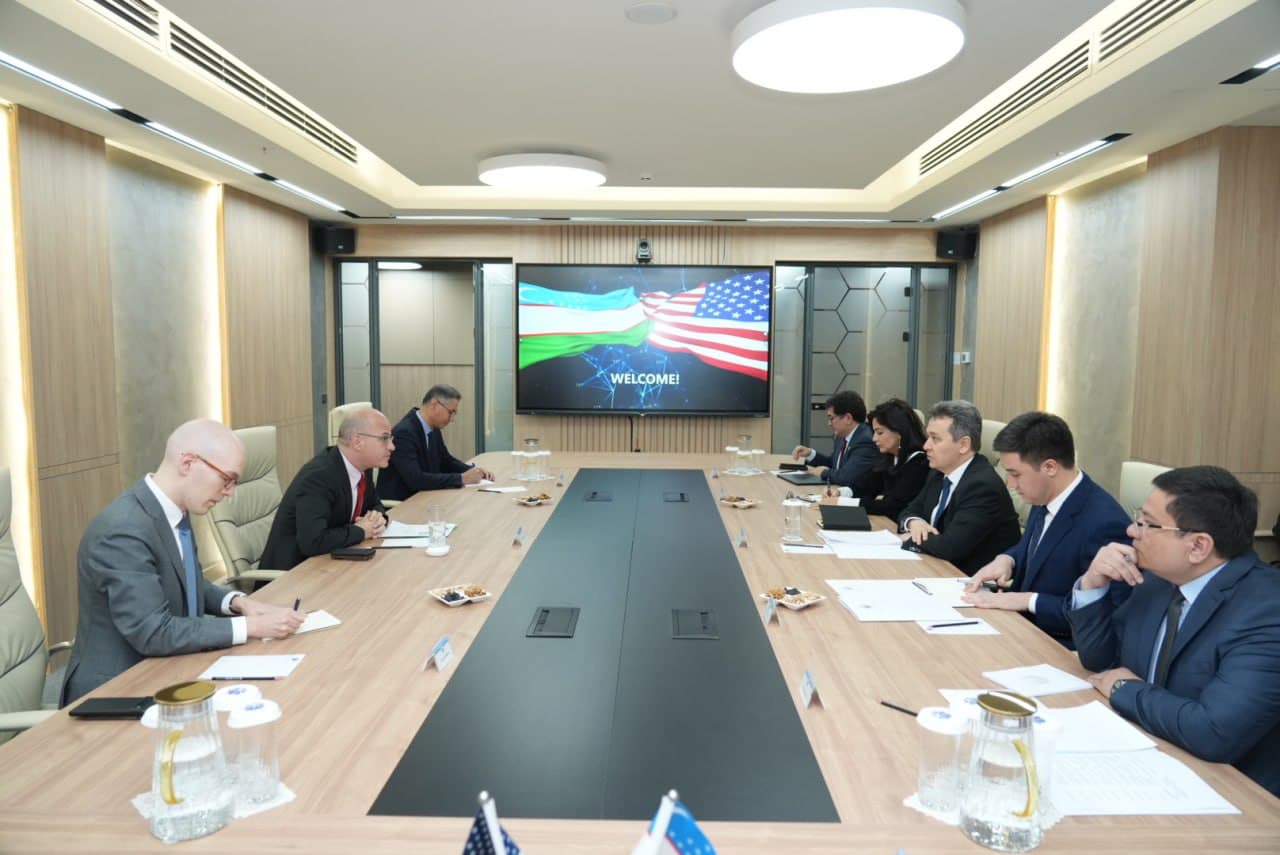 AQSHning O‘zbekistondagi favqulodda va muxtor elchisi bilan uchrashuv o‘tkazildi