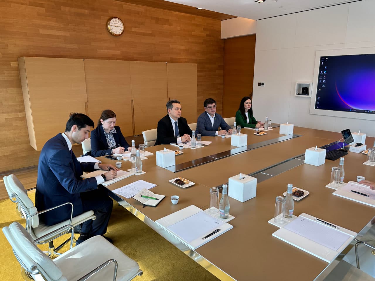 Dubay xalqaro moliya markazi bosh direktori bilan hamkorlikni mustahkamlashga kelishib olindi