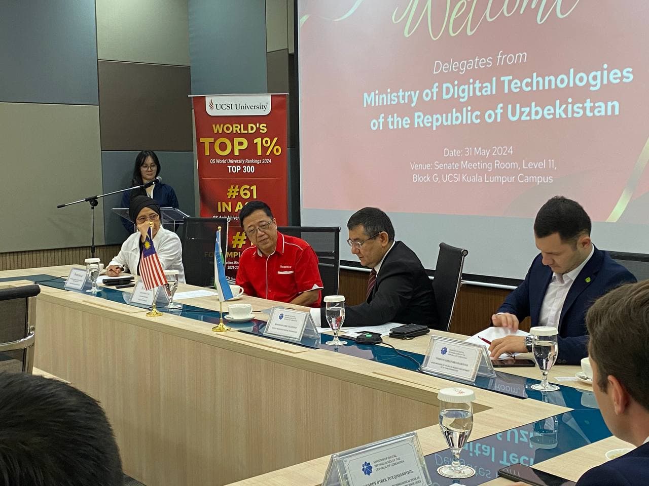 Vazirlik delagatsiyasi Malayziyada UCSI University asoschisi bilan hamkorlik istiqbollarini muhokama qildi hamda vatandoshlar bilan uchrashuv o‘tkazdi