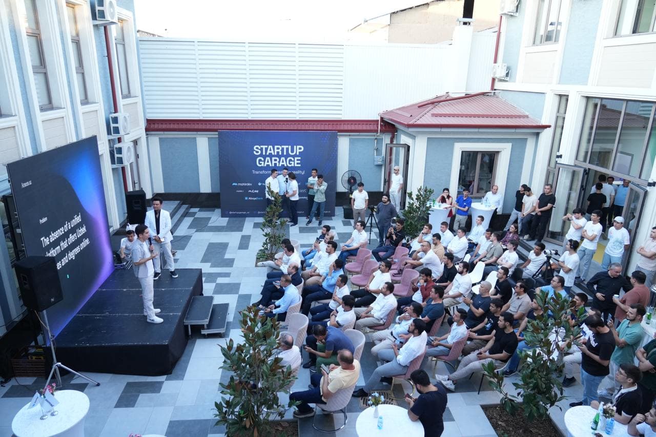 Toshkentda startap loyihalarni qo‘llab-quvvatlashga qaratilgan “Startup Garage” ochildi