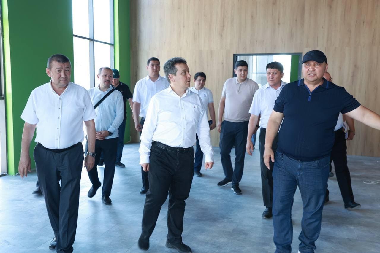 Poytaxtdan tashqarida qurilayotgan eng katta IT Park binosini sifatli va tezroq yakunlash masalalari o‘rganildi