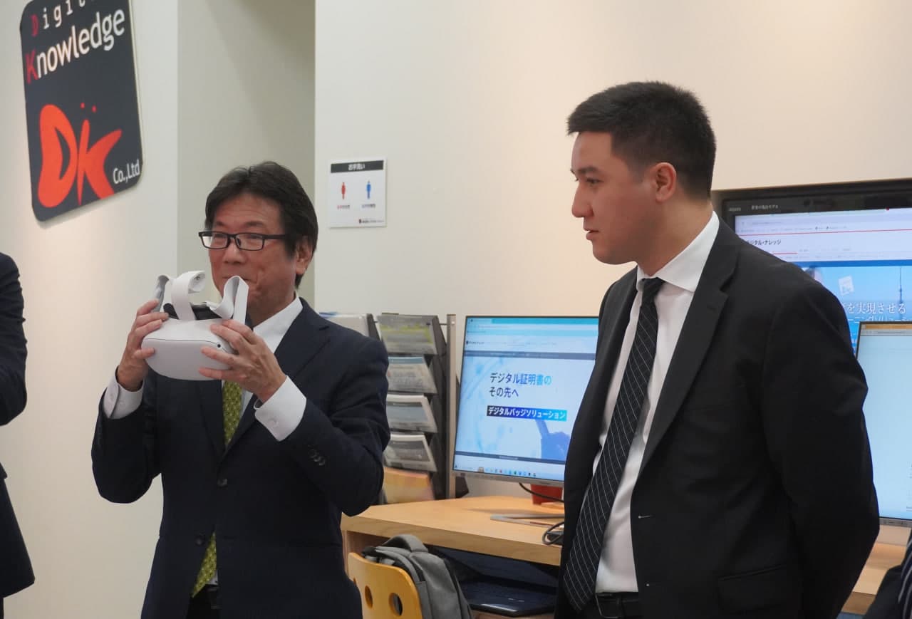 Yaponiyaning “Digital Knowledge LTD” kompaniyasi rahbari bilan hamkorlik yo‘nalishlari muhokama qilindi