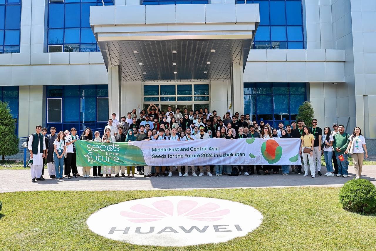 O‘zbekistonda Yaqin Sharq va Markaziy Osiyo talabalari uchun Huawei “Seeds for the Future 2024” ta’lim loyihasi yakunlandi
