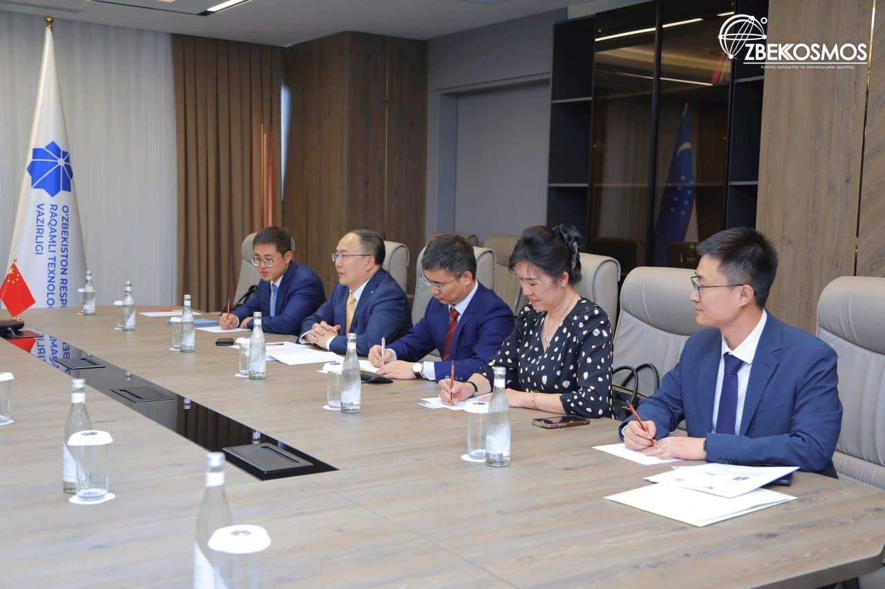 “Узбеккосмос” укрепляет партнерство с китайской государственной компанией