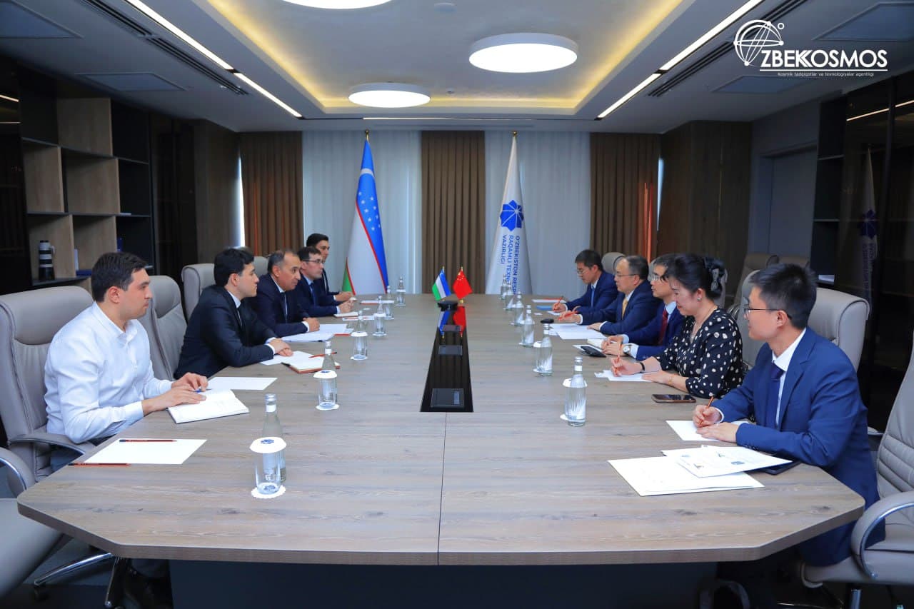 “Узбеккосмос” укрепляет партнерство с китайской государственной компанией