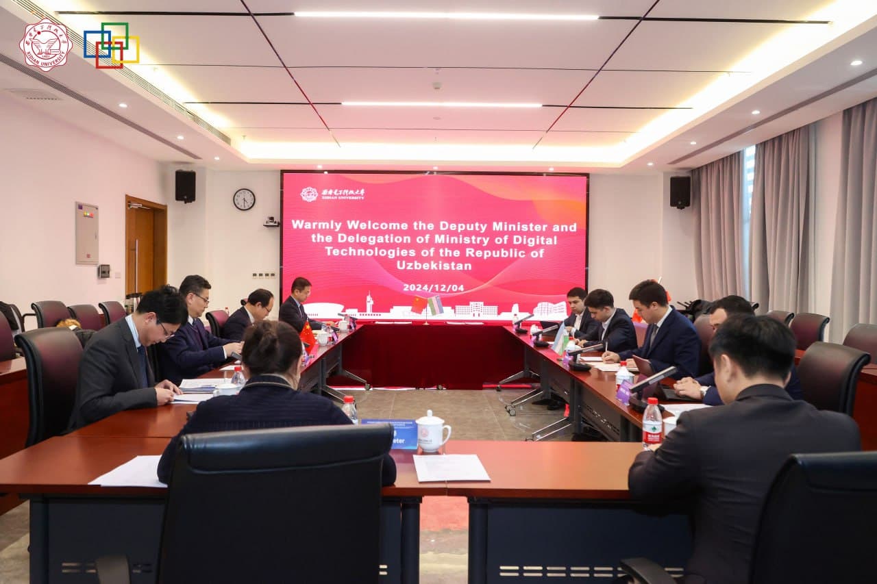 Xidian universiteti mas’ul rahbarlari bilan uchrashuv bo‘lib o‘tdi