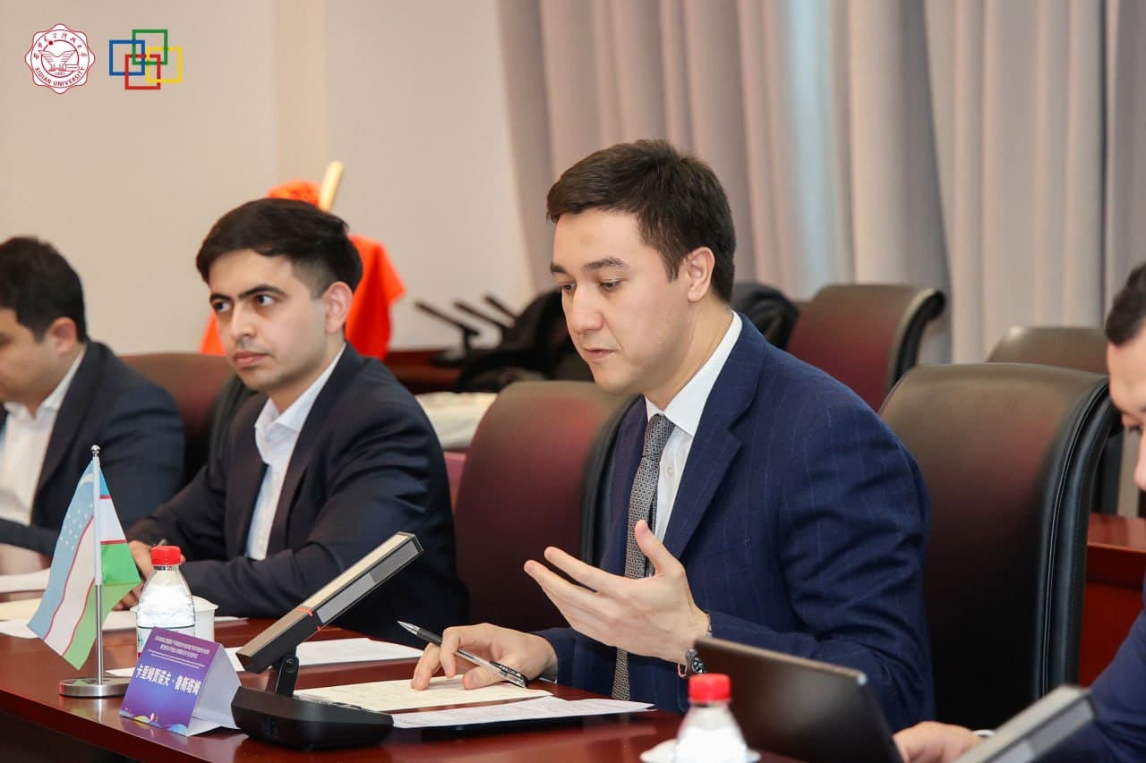 Xidian universiteti mas’ul rahbarlari bilan uchrashuv bo‘lib o‘tdi