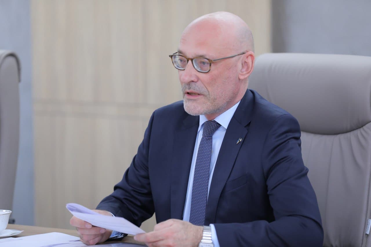 Estoniyaning yurtimizga yangi tayinlangan elchisi bilan uchrashuv bo‘lib o‘tdi