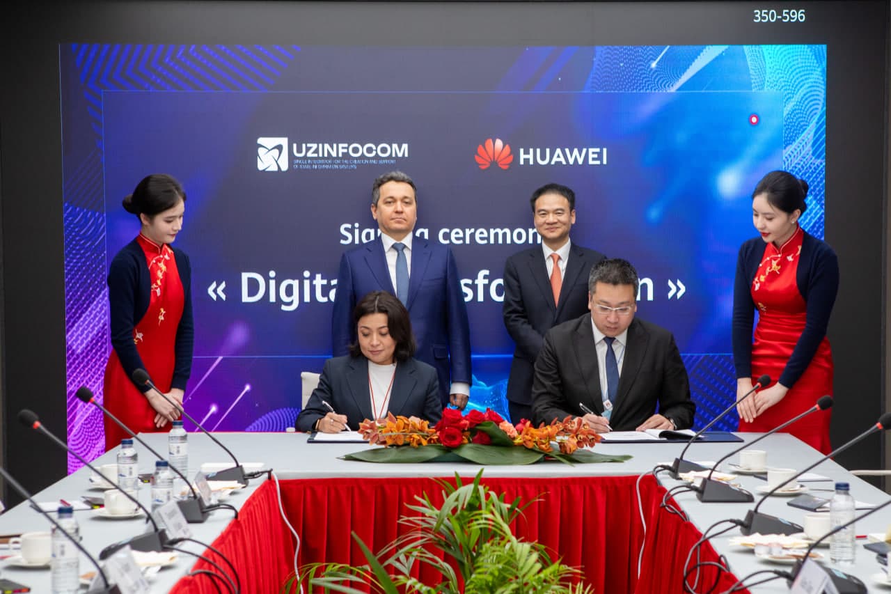 “MWC Barcelona – 2025”: Huawei rahbariyati bilan hamkorlikni yanada rivojlantirish maqsadida memorandumlar imzolandi