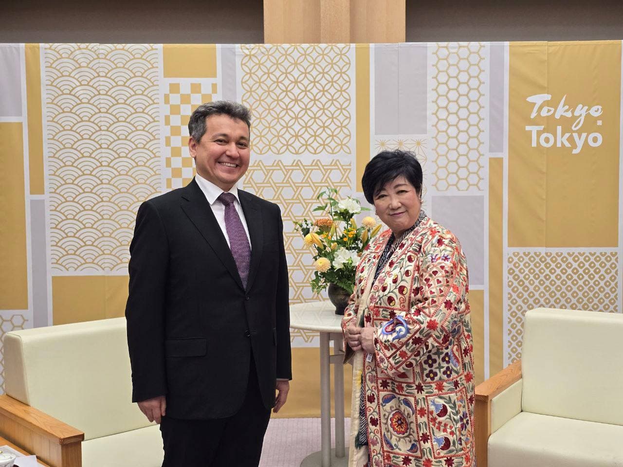 Tokio Metropoliten Gubernatori bilan texnologiya sohasidagi hamkorlik masalalari muhokoma qilindi