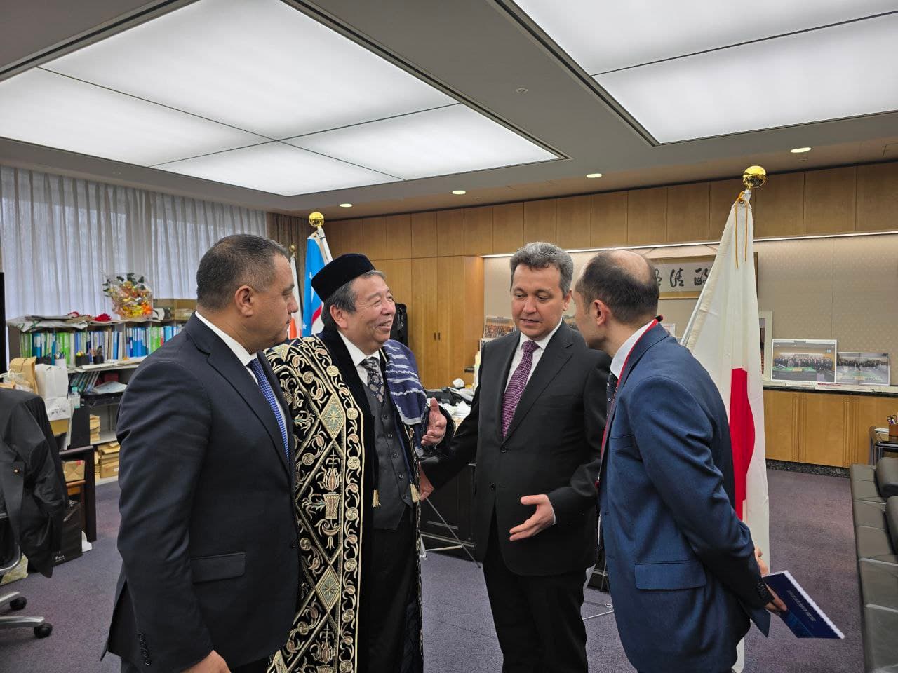 More comprehensive cooperation with the Ministry of Internal Affairs and Communications in Japan was discussed
