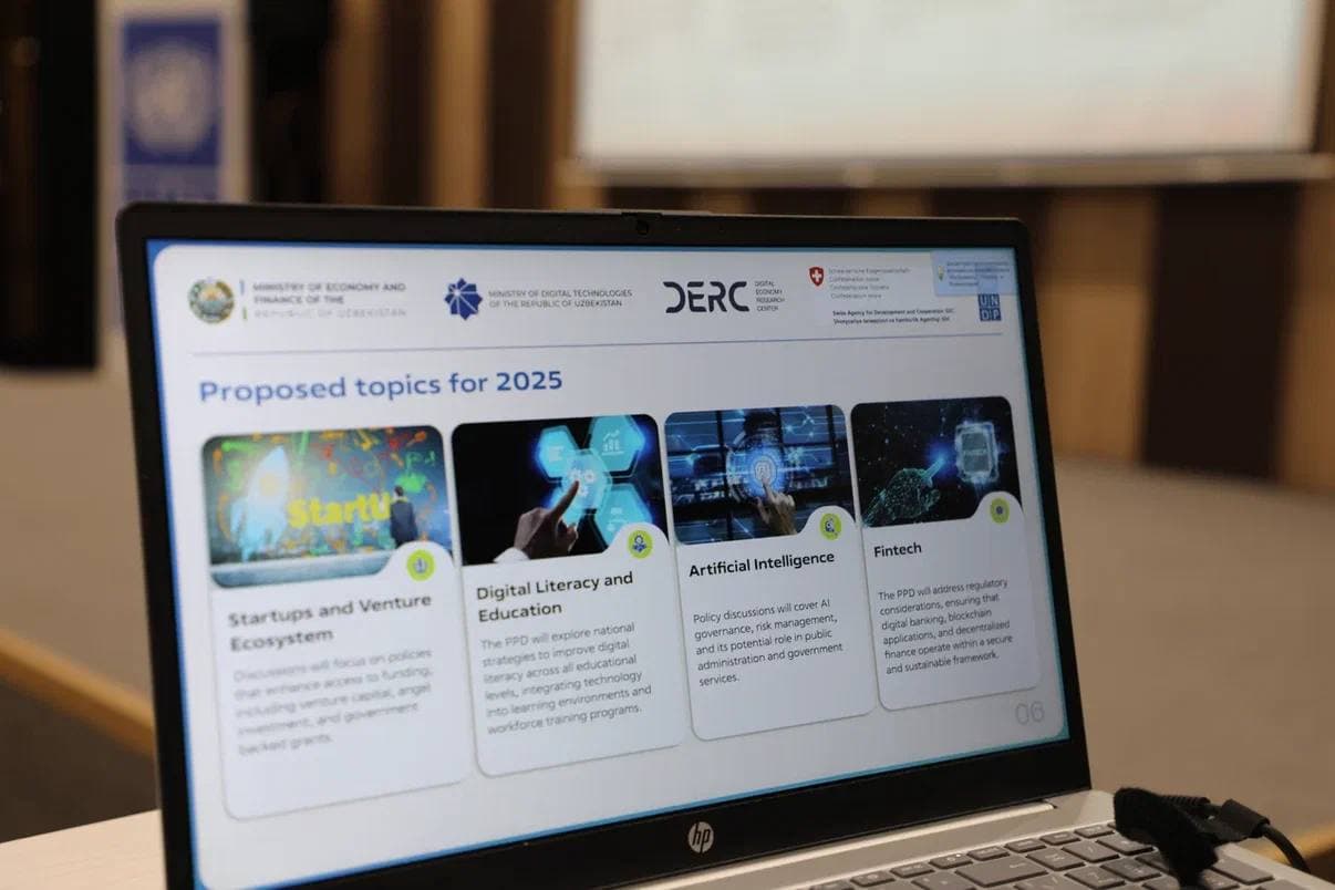 BMTTD bilan hamkorlikda O‘zbekistonning raqamli iqtisodiyot bo‘yicha Davlat-xususiy muloqoti loyihasining Startap va venchur ekotizimiga bag'ishlangan sessiyasi bo’lib o’tdi