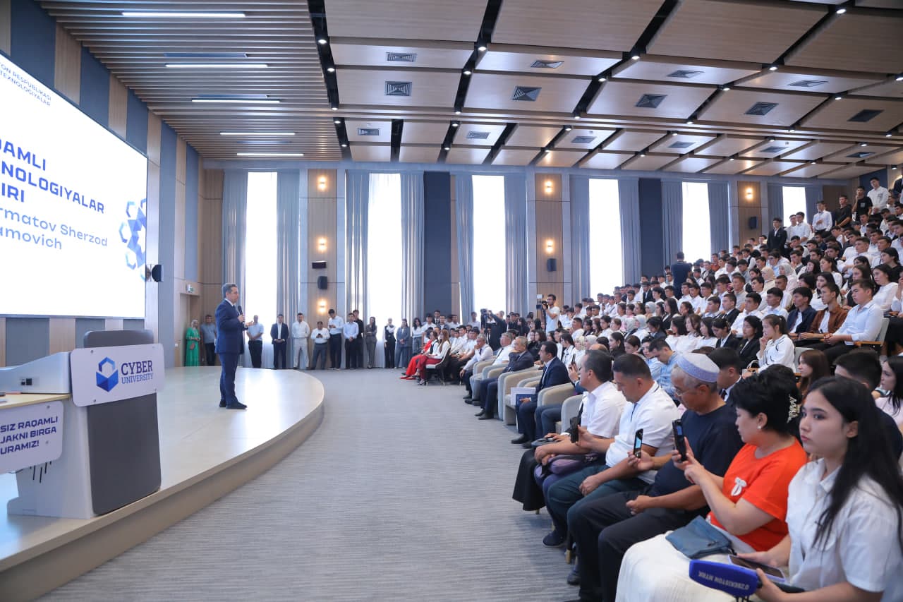 O‘zbekistonda kiberxavfsizlikka ixtisoslashgan “Cyber university” davlat universitetida “Moslashuv haftaligi” boshlandi