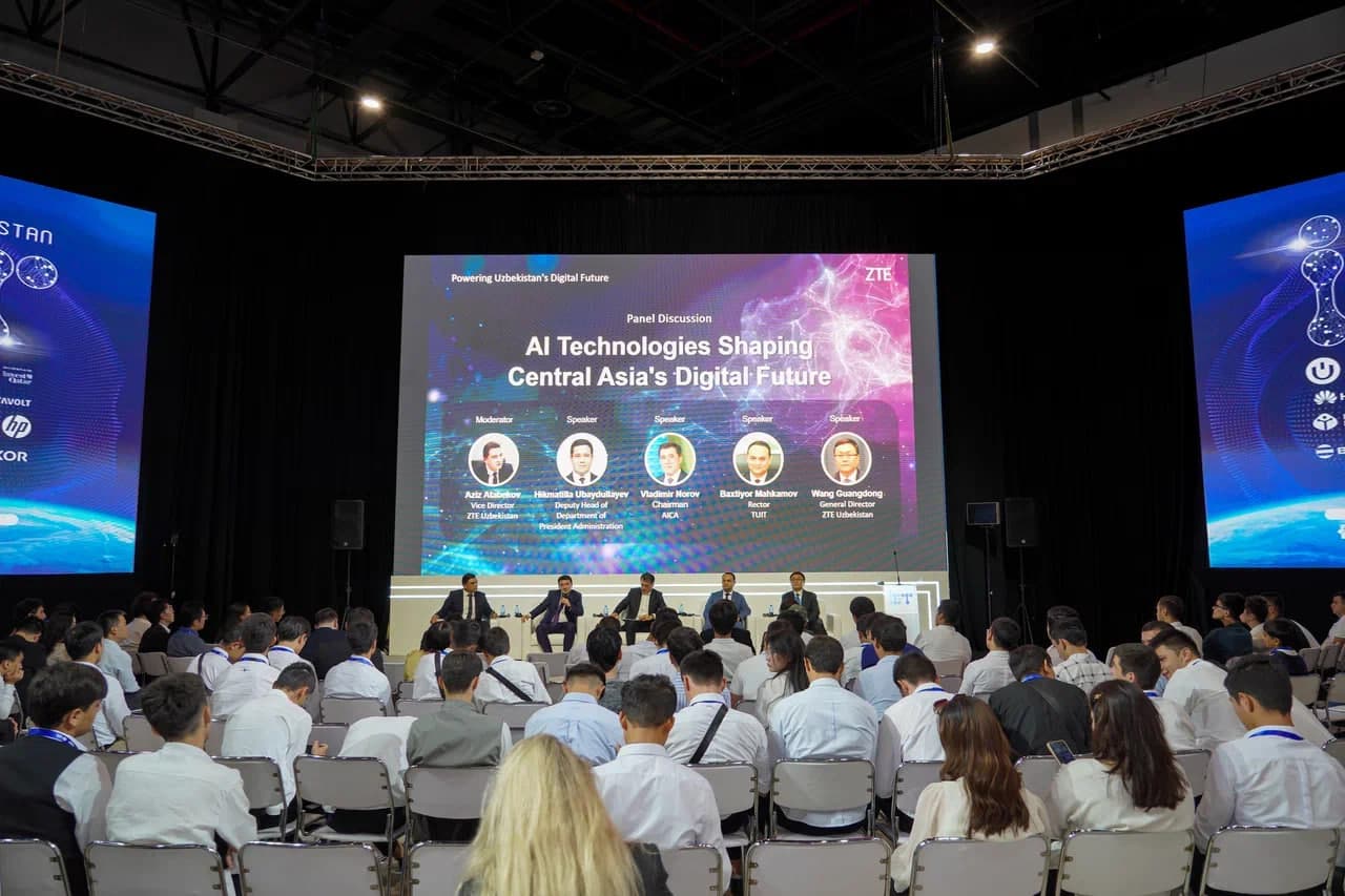 ZTE AKT haftaligi doirasida “ZTE Nebula AI: ZTE Nebula AI: AI technologies Shaping Central Asia's digital future” forumini o‘tkazdi