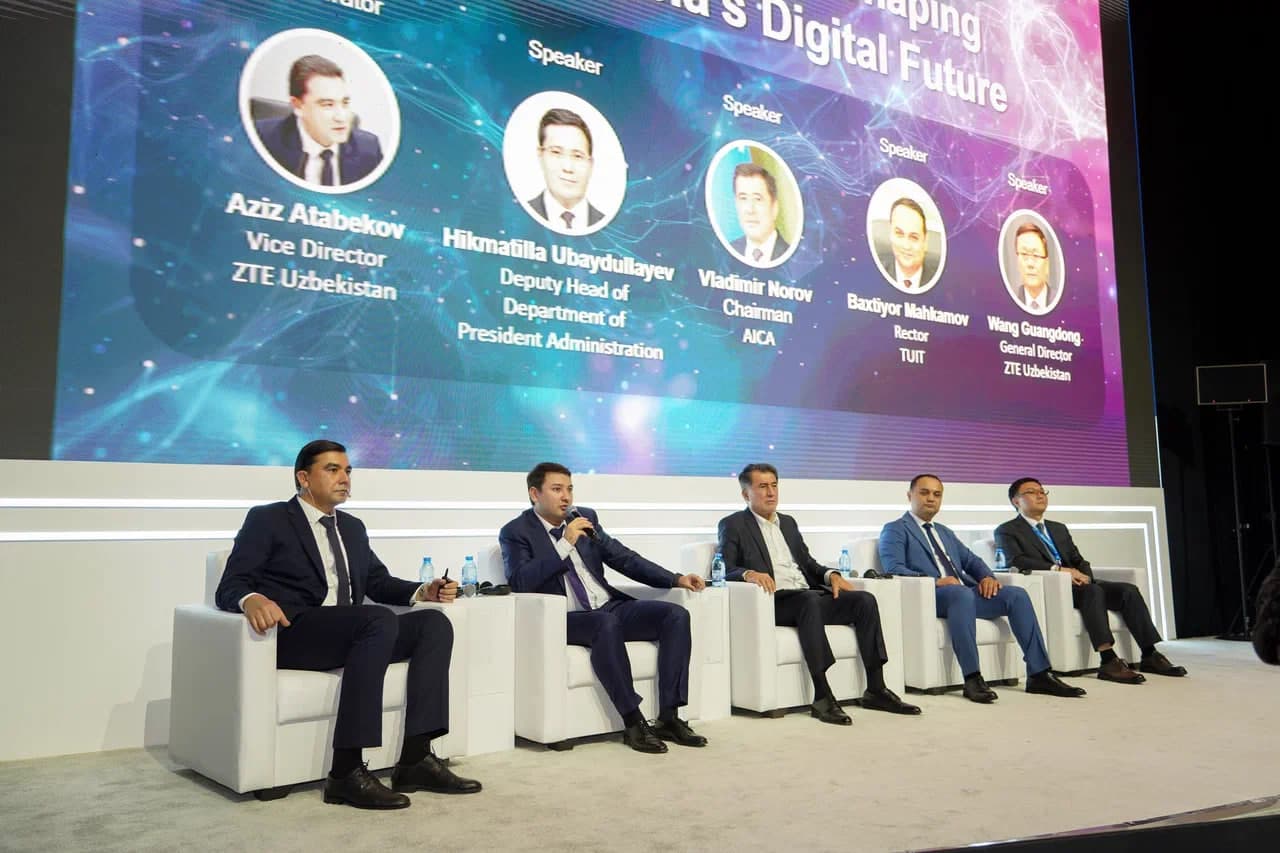 ZTE AKT haftaligi doirasida “ZTE Nebula AI: ZTE Nebula AI: AI technologies Shaping Central Asia's digital future” forumini o‘tkazdi