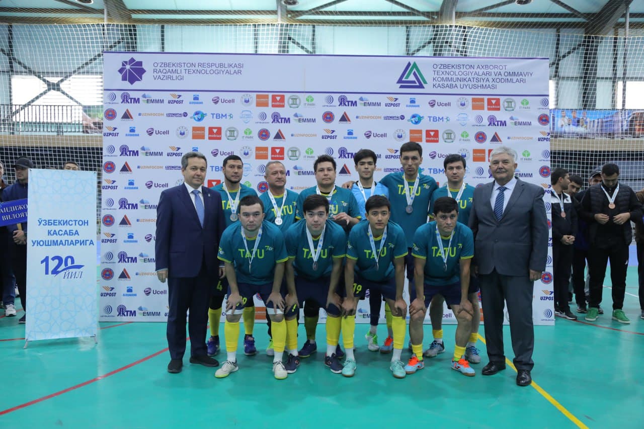 “Cyber University”da futzal bo‘yicha 25-ko‘chma Kubok musobaqasi yakunlandi