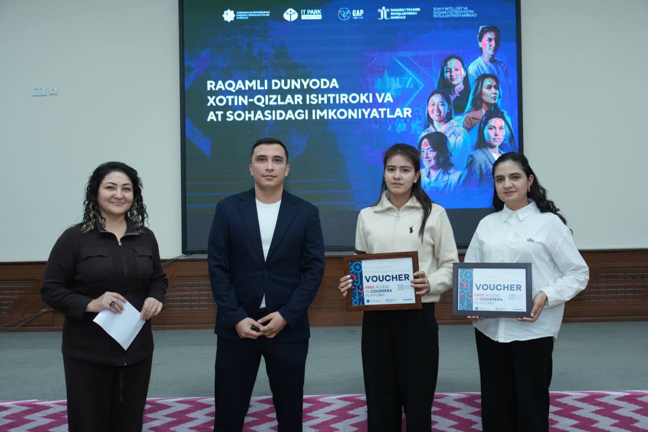 Qashqadaryoda xotin-qizlarning axborot texnologiyalari sohasidagi imkoniyatlarini kengaytirishga qaratilgan forum tashkil etildi