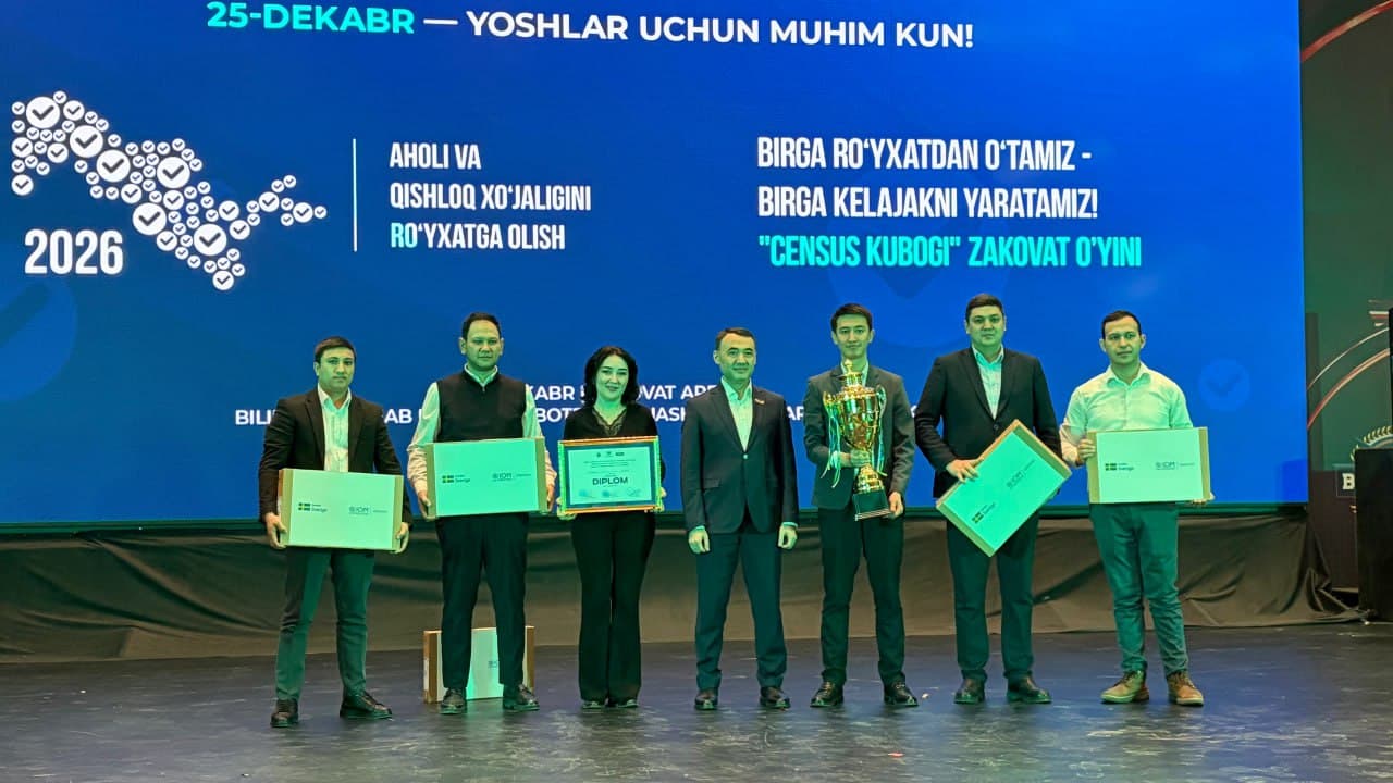 Vazirlik jamoasi “Zakovat” intellektual o‘yinida 1-o‘rinni egalladi