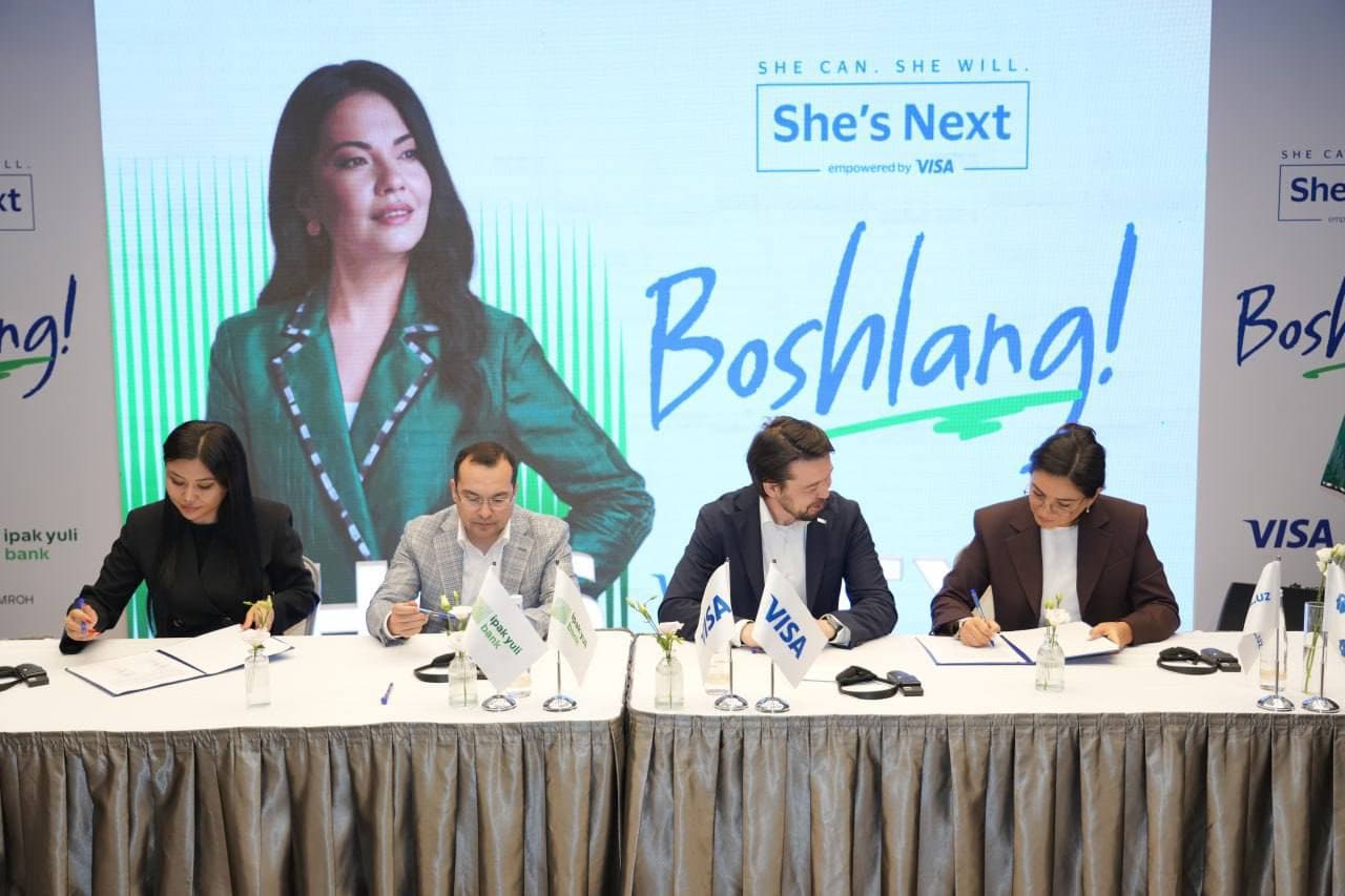 O‘zbekistonda tadbirkor xotin-qizlarni qo‘llab-quvvatlashga qaratilgan She’s Next dasturi ishga tushirildi