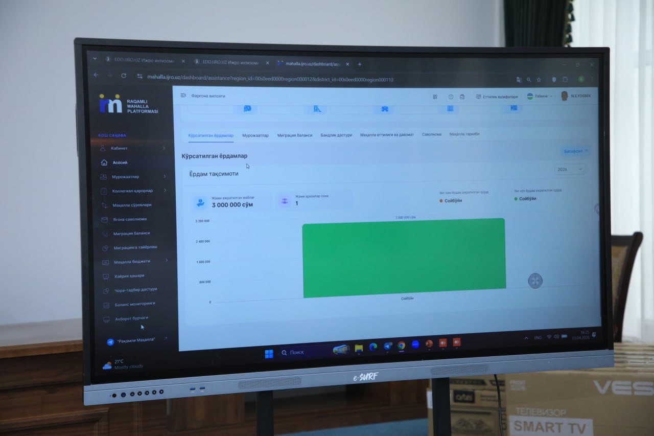 Продвижение инициативы “Цифровая махалля”: в Кувасае проведен обучающий семинар