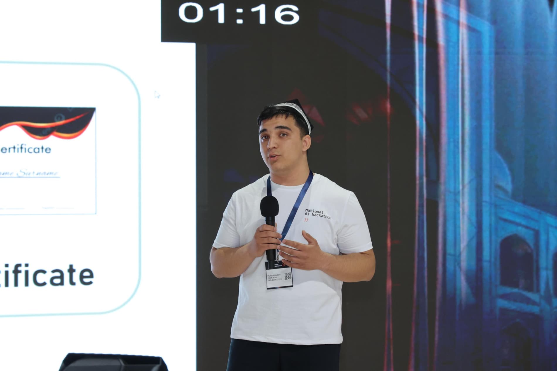 The “National AI Hackathon” concludes in Bukhara