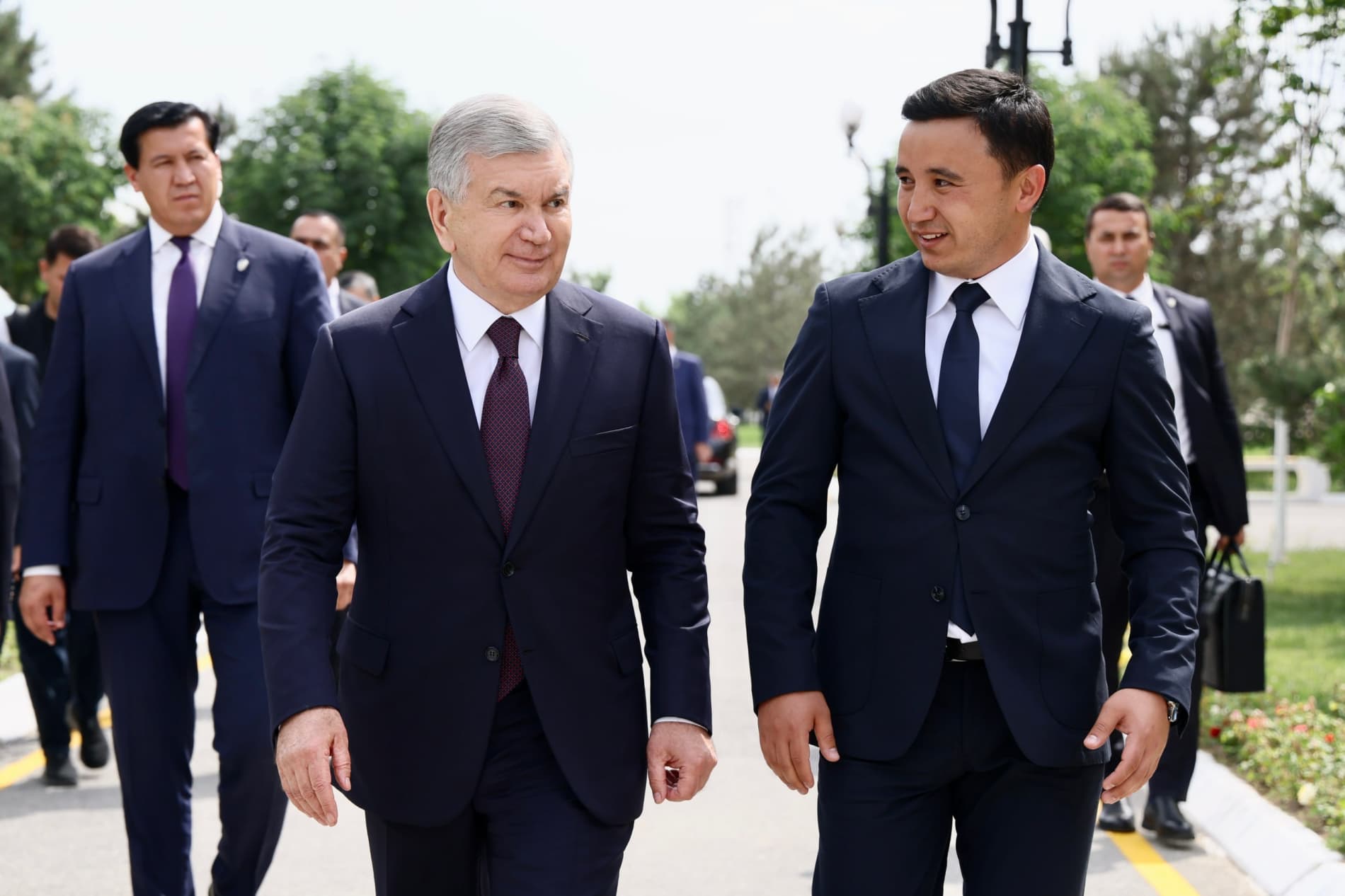 Президент посетил детскую футбольную академию «Нефтчи»