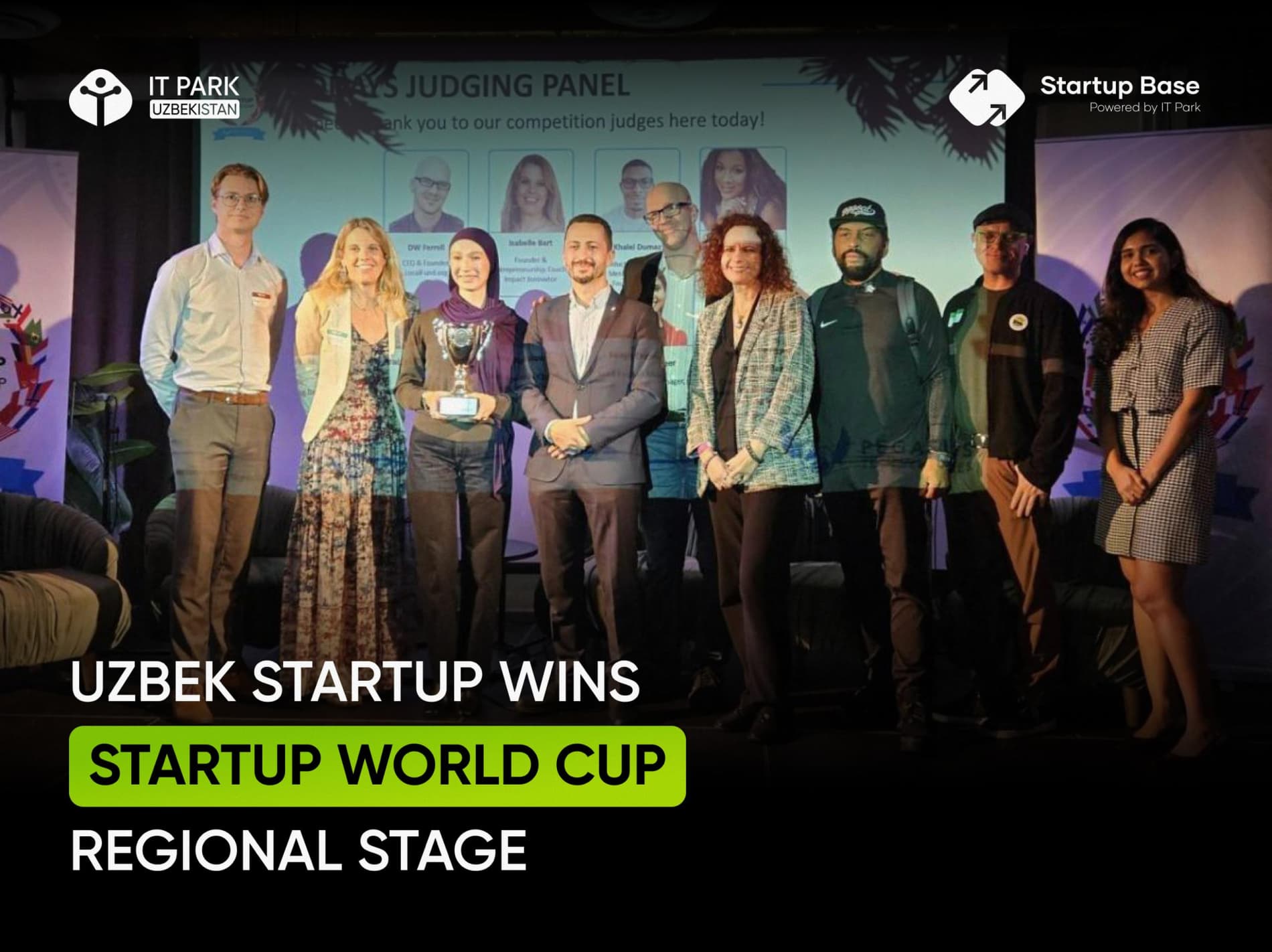 O‘zbekiston startapi Startup World Cup mintaqaviy bosqichida g‘olib bo‘ldi