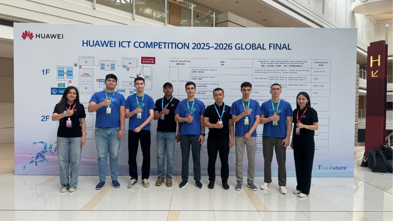 O‘zbekiston talabalari Huawei ICT Competition global finalida g‘oliblar qatoridan joy oldi