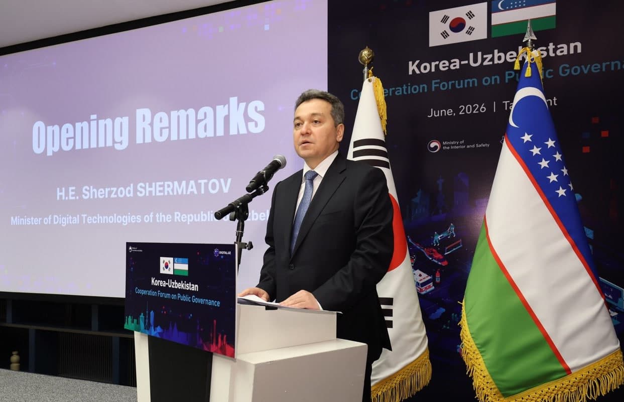 O‘zbekiston va Koreya davlat boshqaruvi hamda raqamli transformatsiya sohasida hamkorlikni kengaytirmoqda