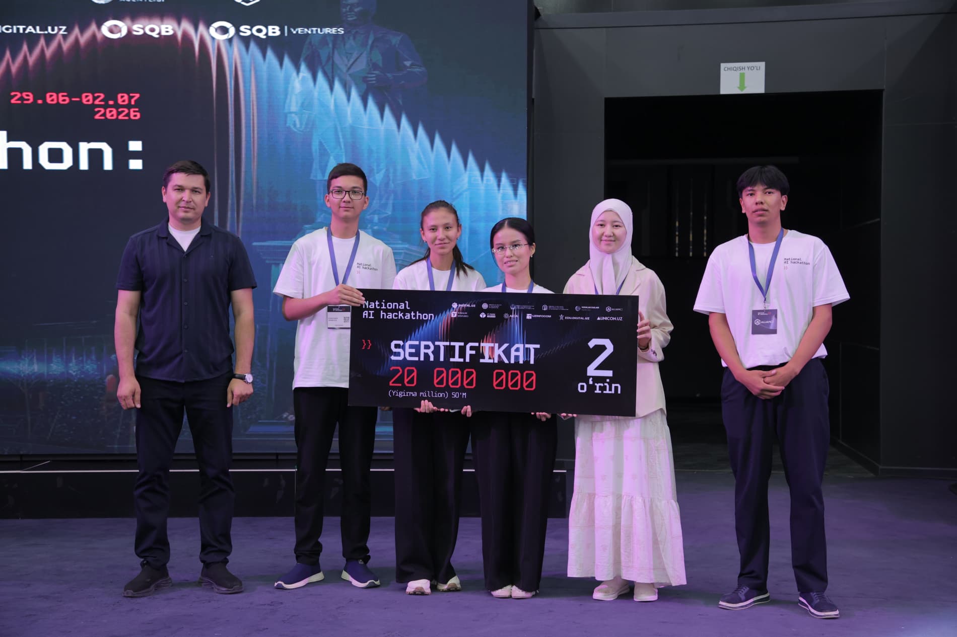 Jizzax Milliy AI Hackathon bo‘lib o‘tdi