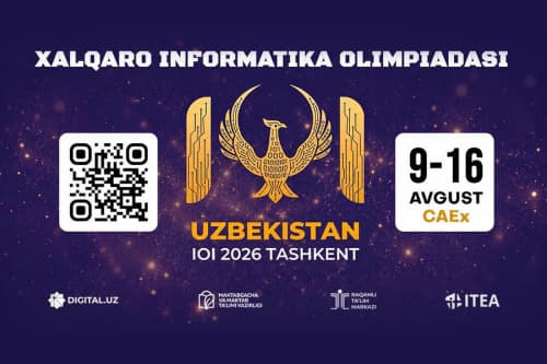 Международная олимпиада по информатике впервые пройдёт в Узбекистане