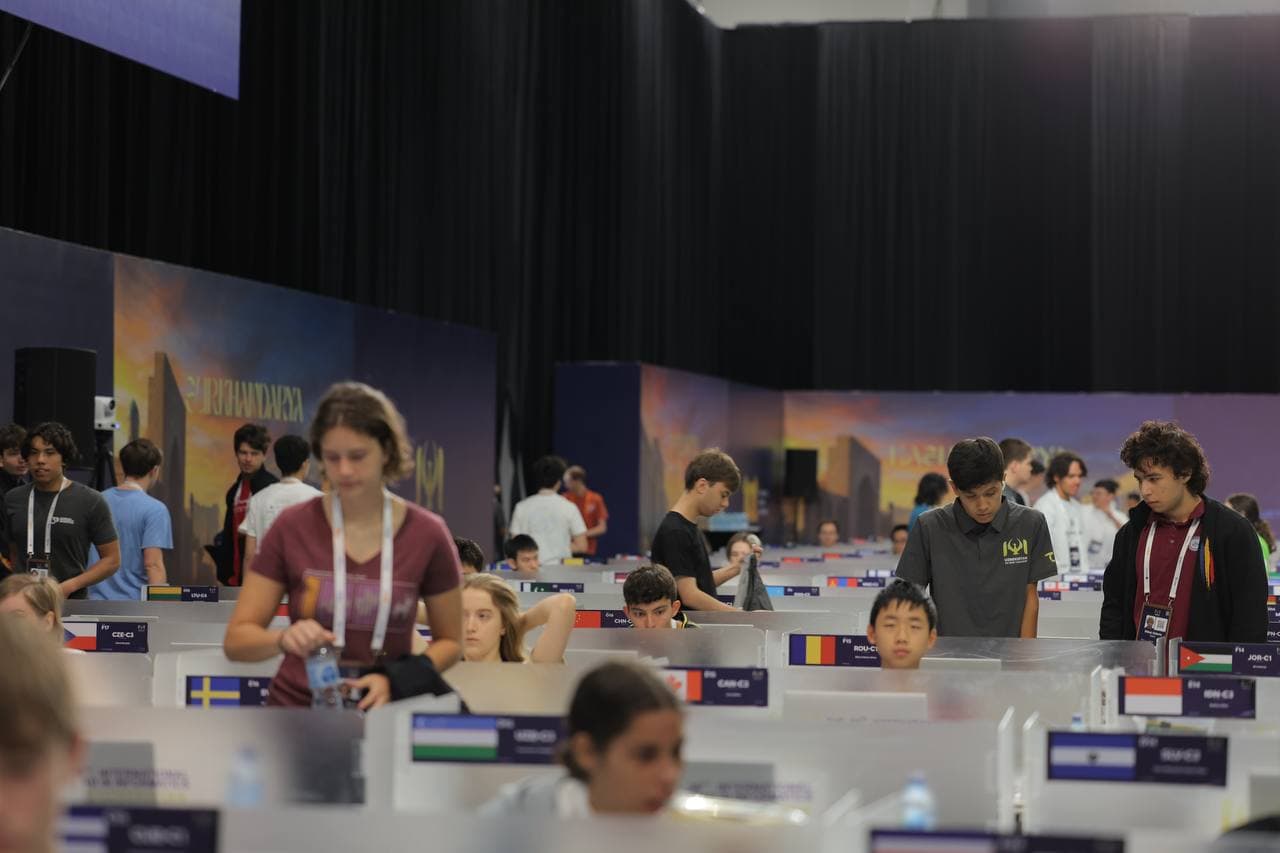 The second day of the 38th International Olympiad in Informatics has begun
