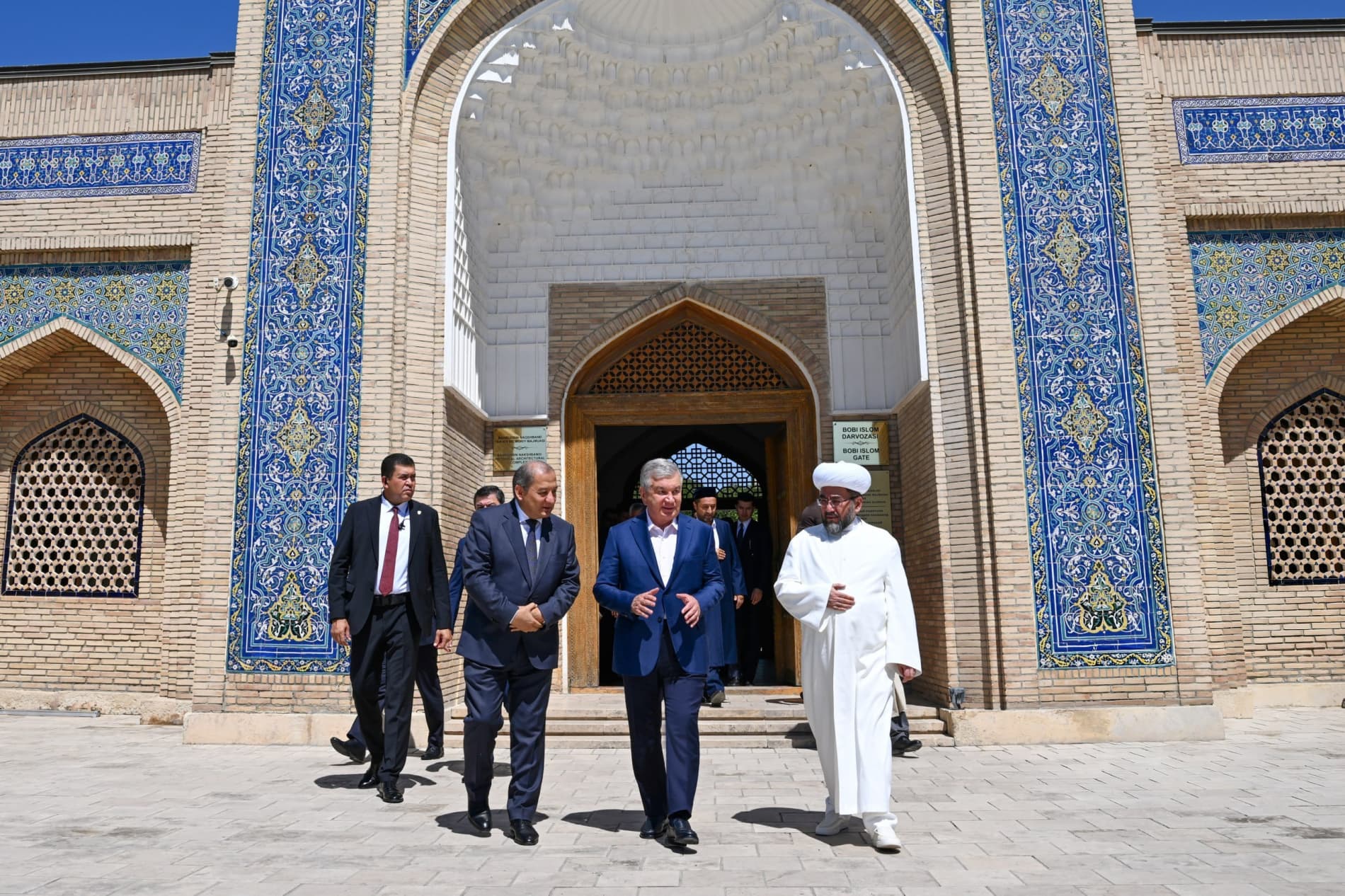 Bahouddin Naqshband maqbarasi ziyorat qilindi