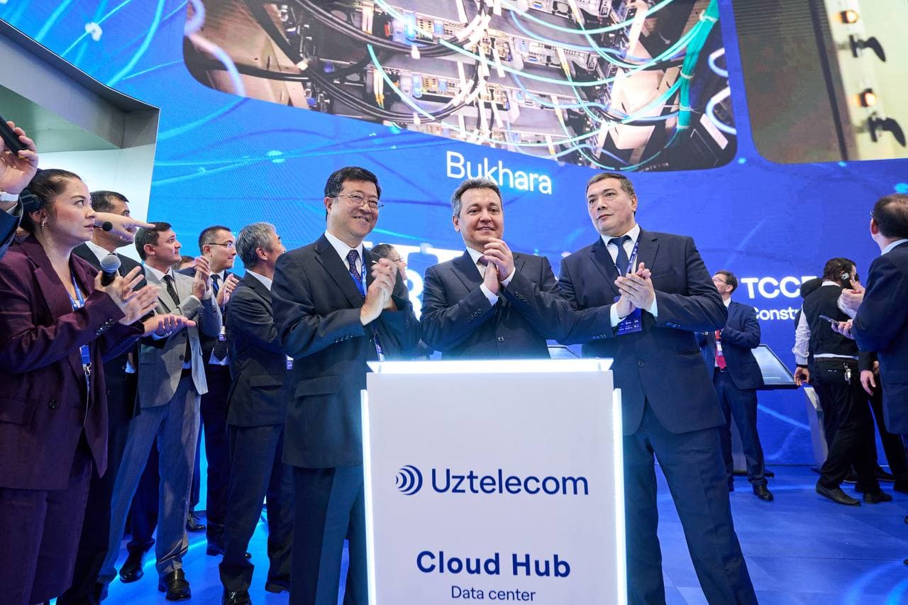 Uztelecom открыл дата-центры в Бухаре и Коканде для развития искусственного интеллекта и облачных технологий