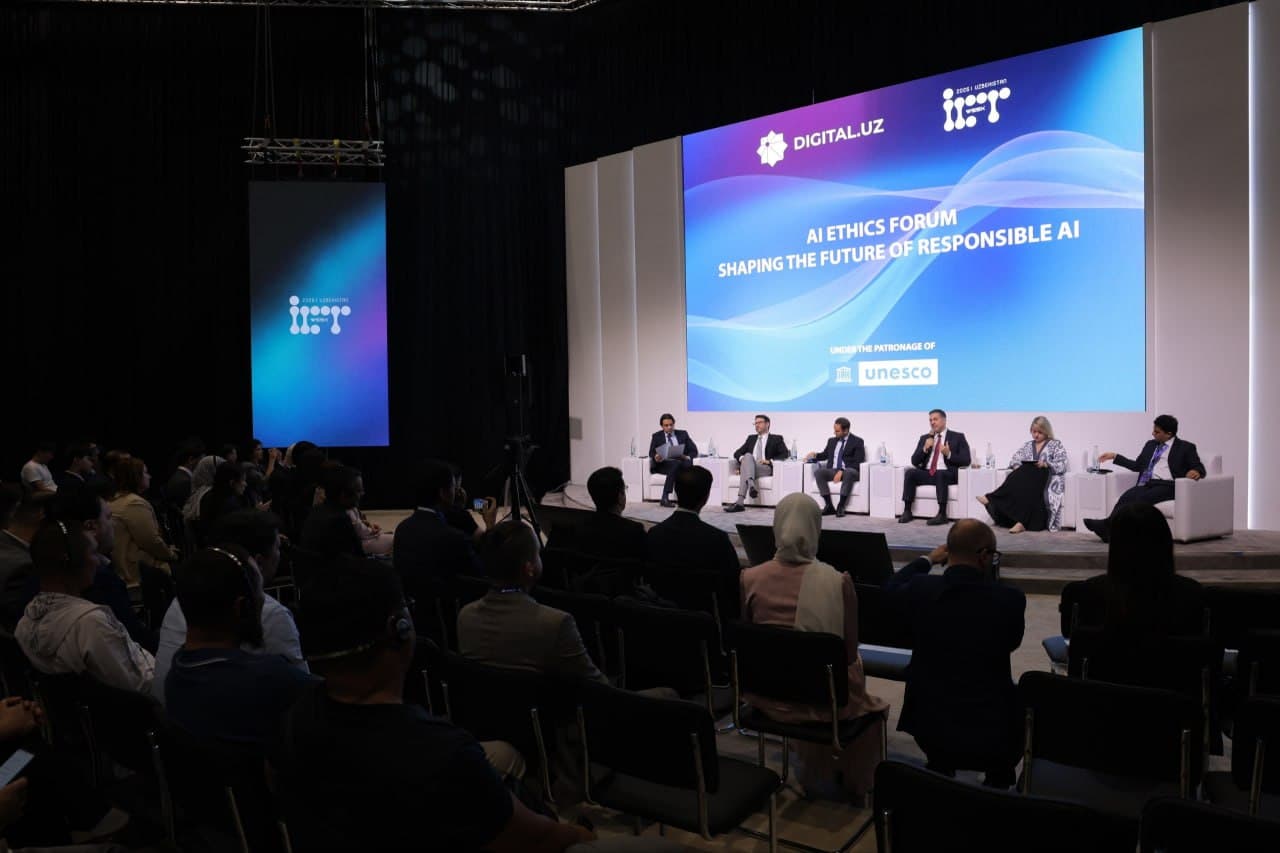 ICT WEEK: xalqaro ekspertlar sun’iy intellekt etikasi va mas’uliyatli boshqaruv masalalarini muhokama qildi