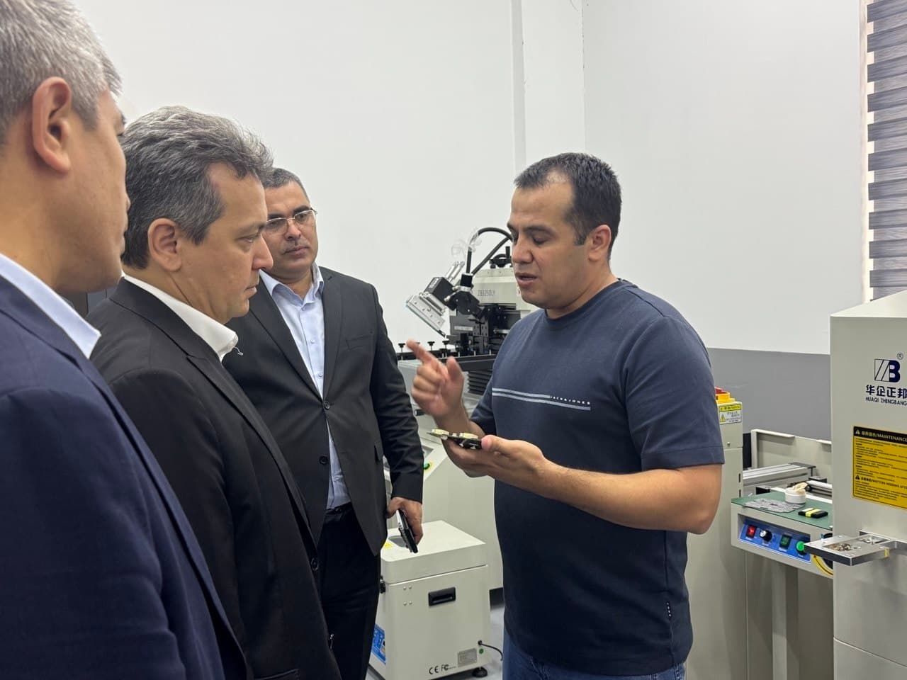 Samarqanddagi “Samled” MChJ faoliyati bilan tanishildi