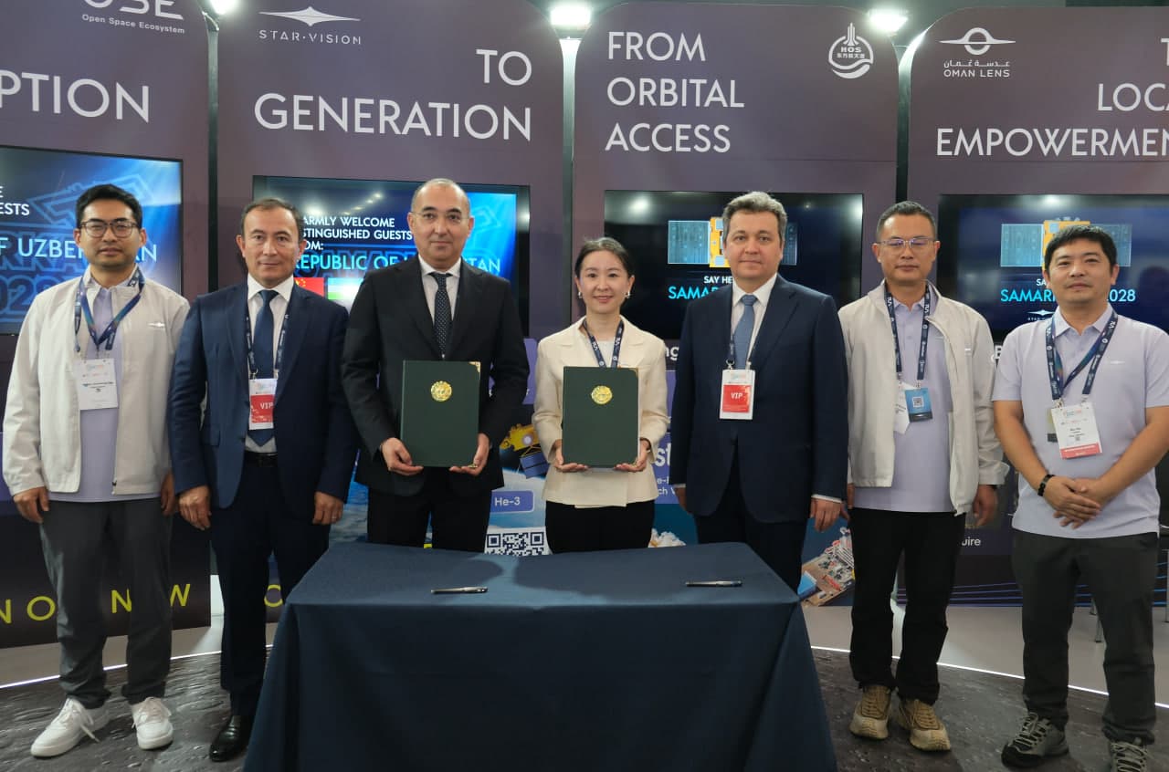 Cooperation Memorandum Signed between Uzcosmos and STAR.VISION