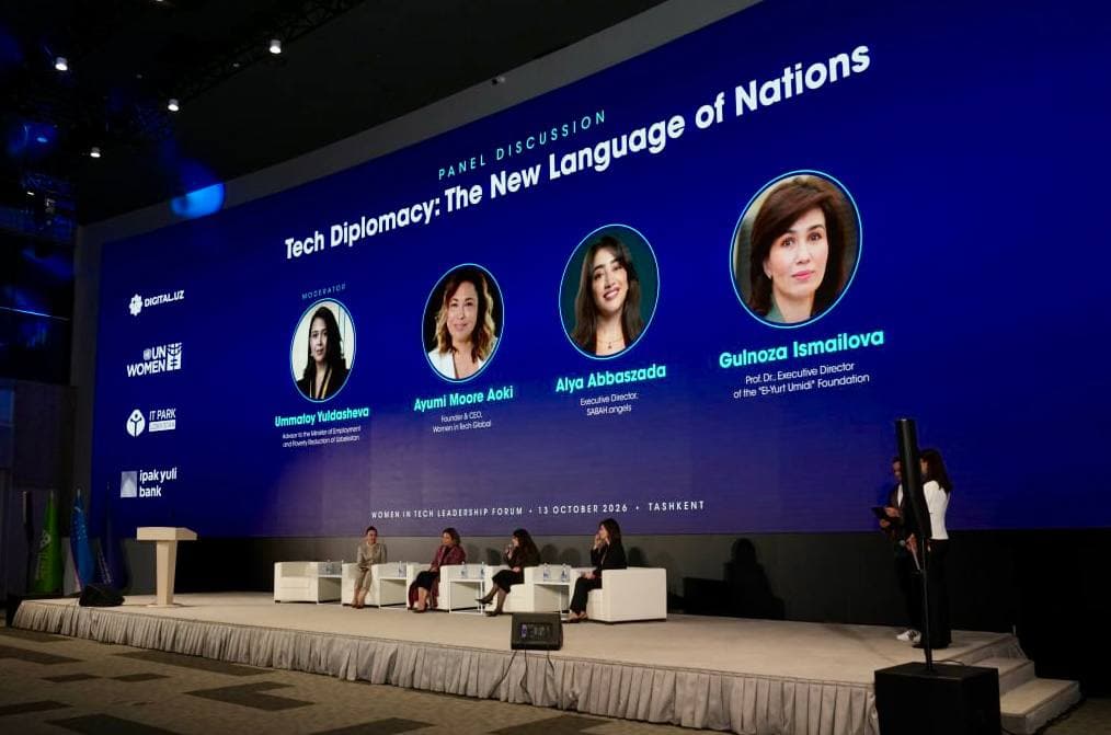 Toshkentda “Women in Tech Leadership Forum 2026” xalqaro forumi bo‘lib o‘tdi