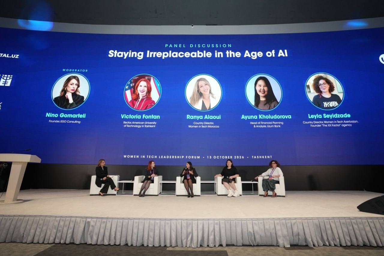 Toshkentda “Women in Tech Leadership Forum 2026” xalqaro forumi bo‘lib o‘tdi
